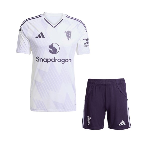 Camiseta Manchester United Segunda equipo Niño 2025-26